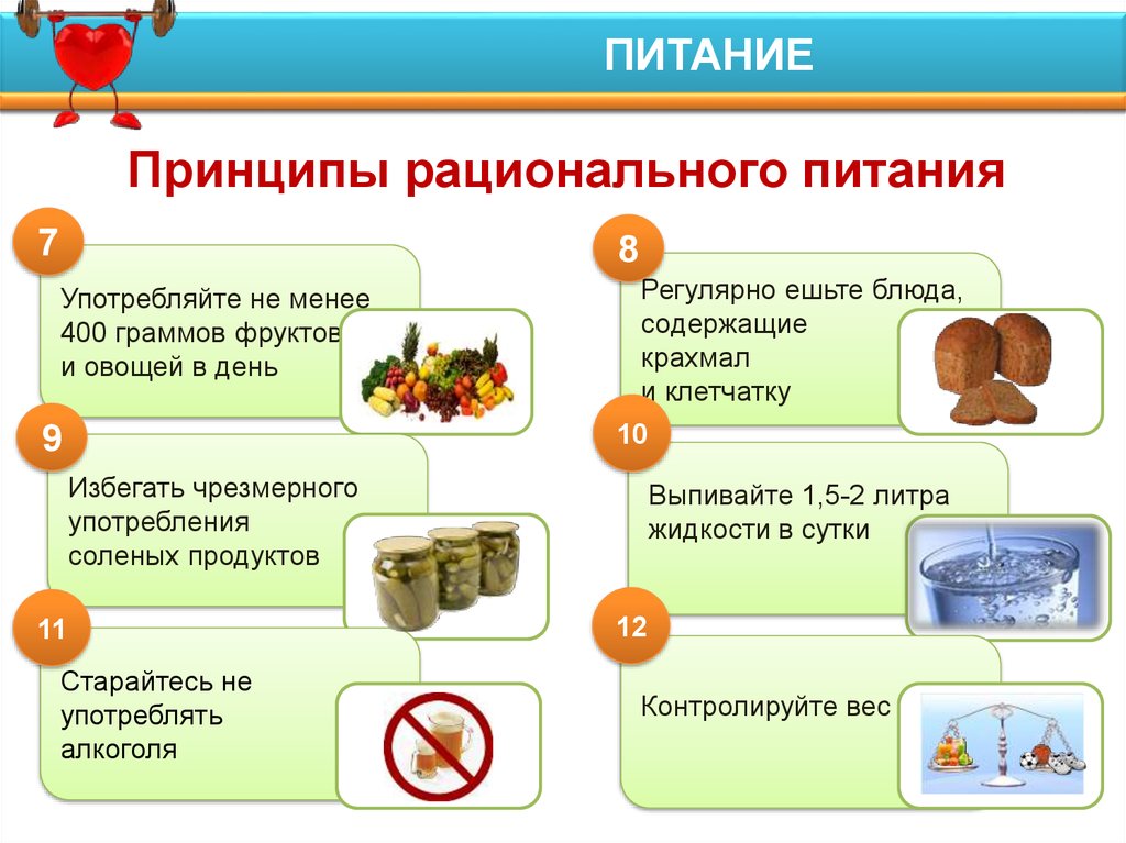 Пять принципов питания. 7 Принципов здорового питания. Факторы риска рационального питания. Принципы о еде. Факторы правильного питания.