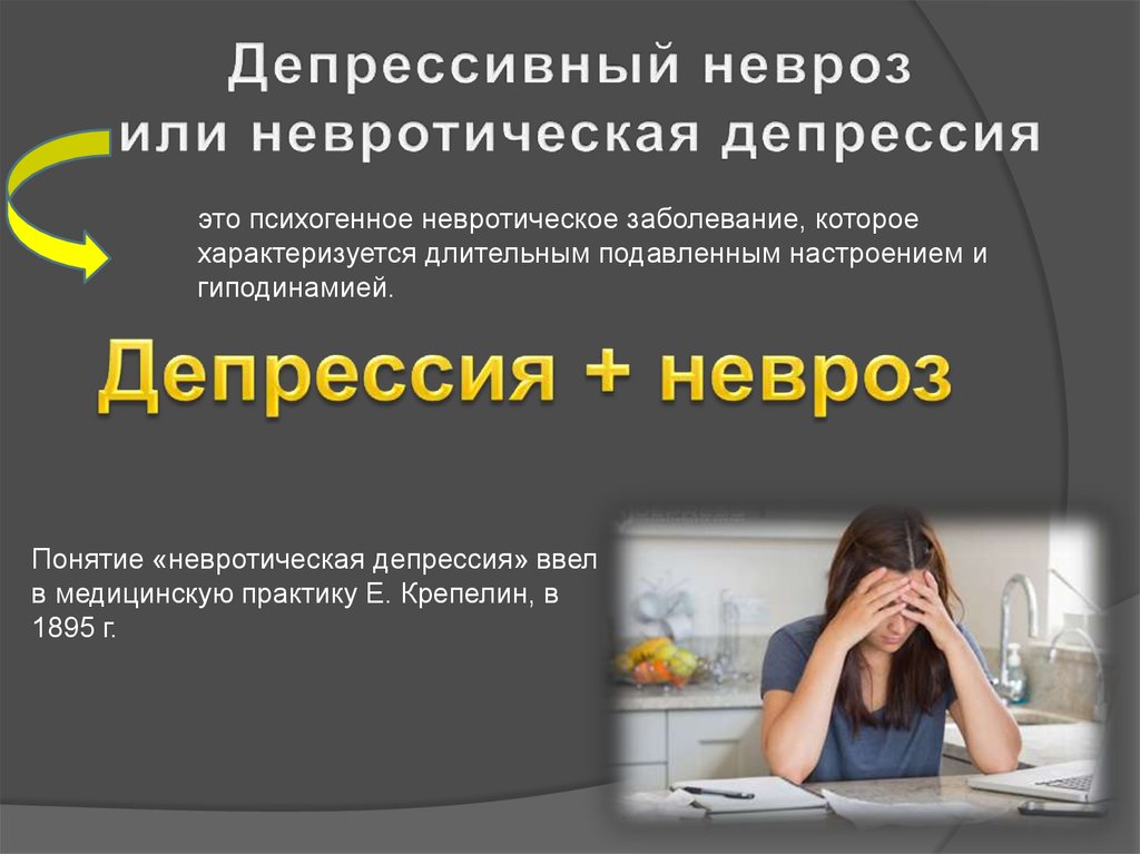 Депрессивный невроз презентация