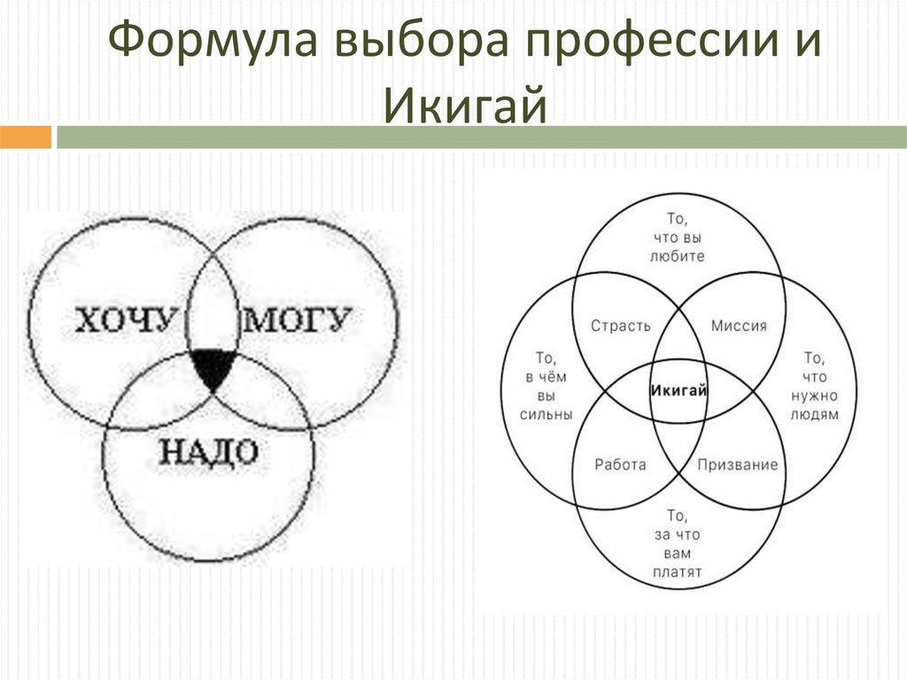 Формула выбора профессии проект