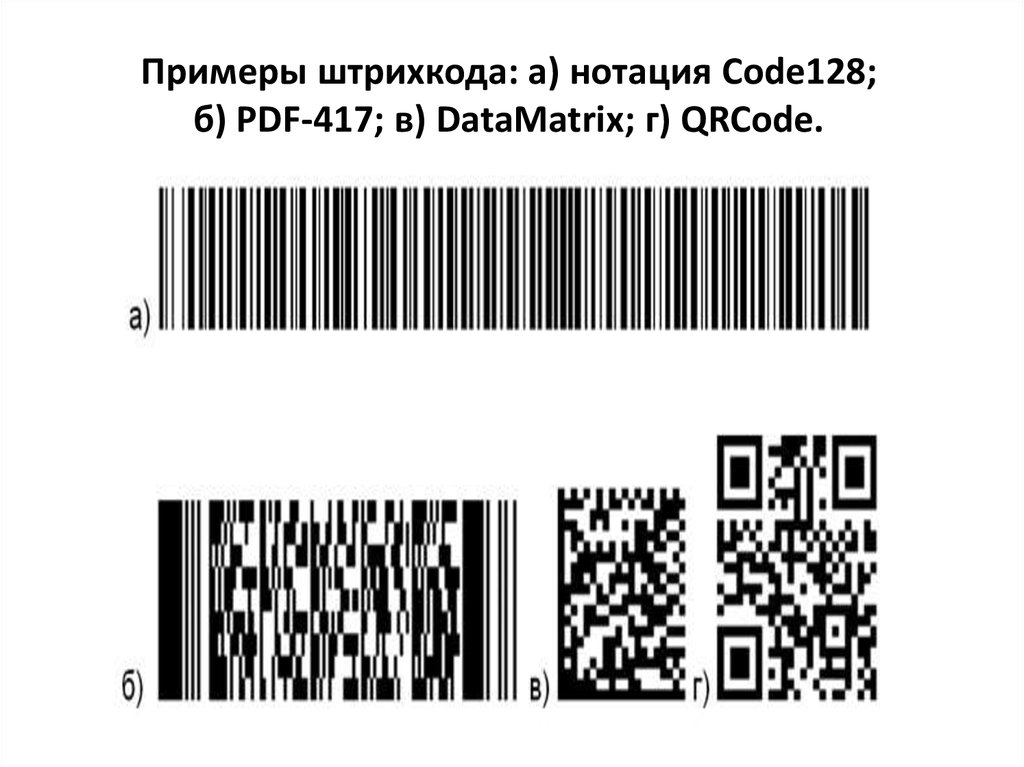 Code 128 штрих код