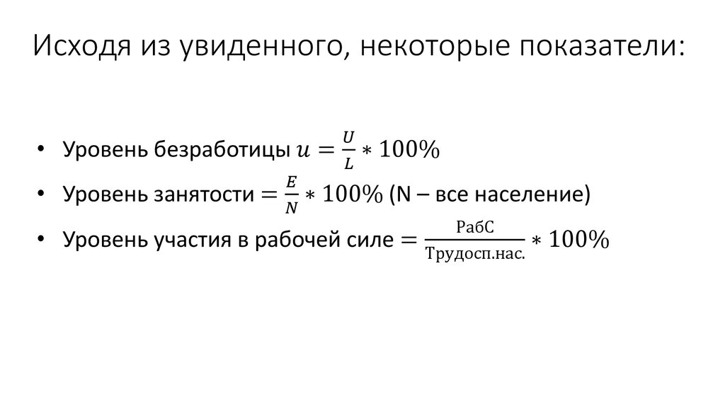 Исходя из увиденного, некоторые показатели: