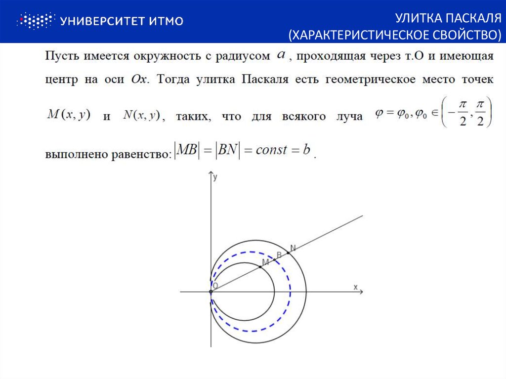 Презентация улитка паскаля