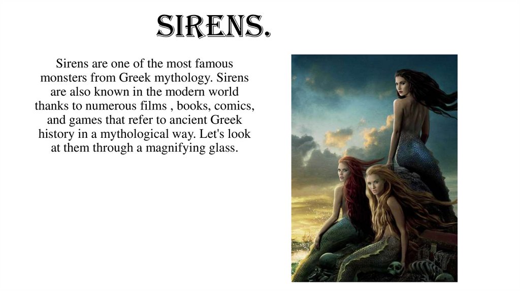 Sirens imagine