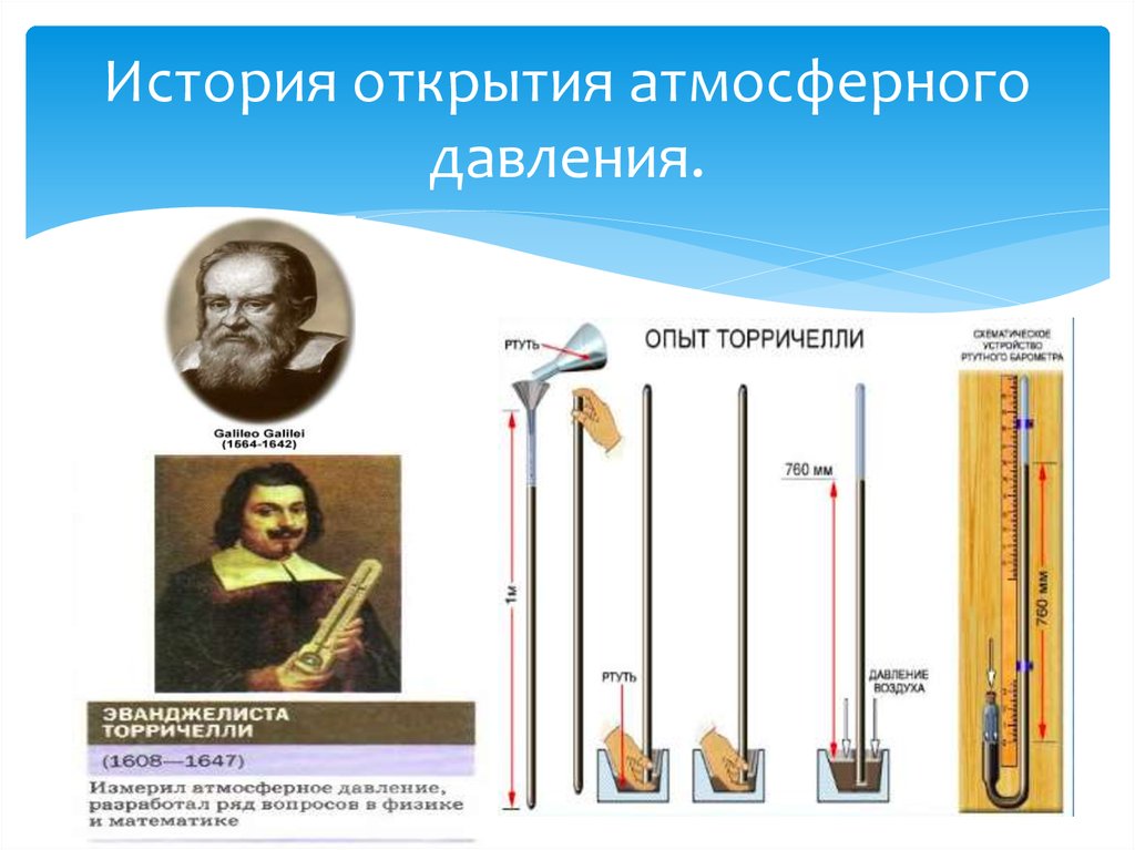 Атмосферное давление презентация 5 класс презентация