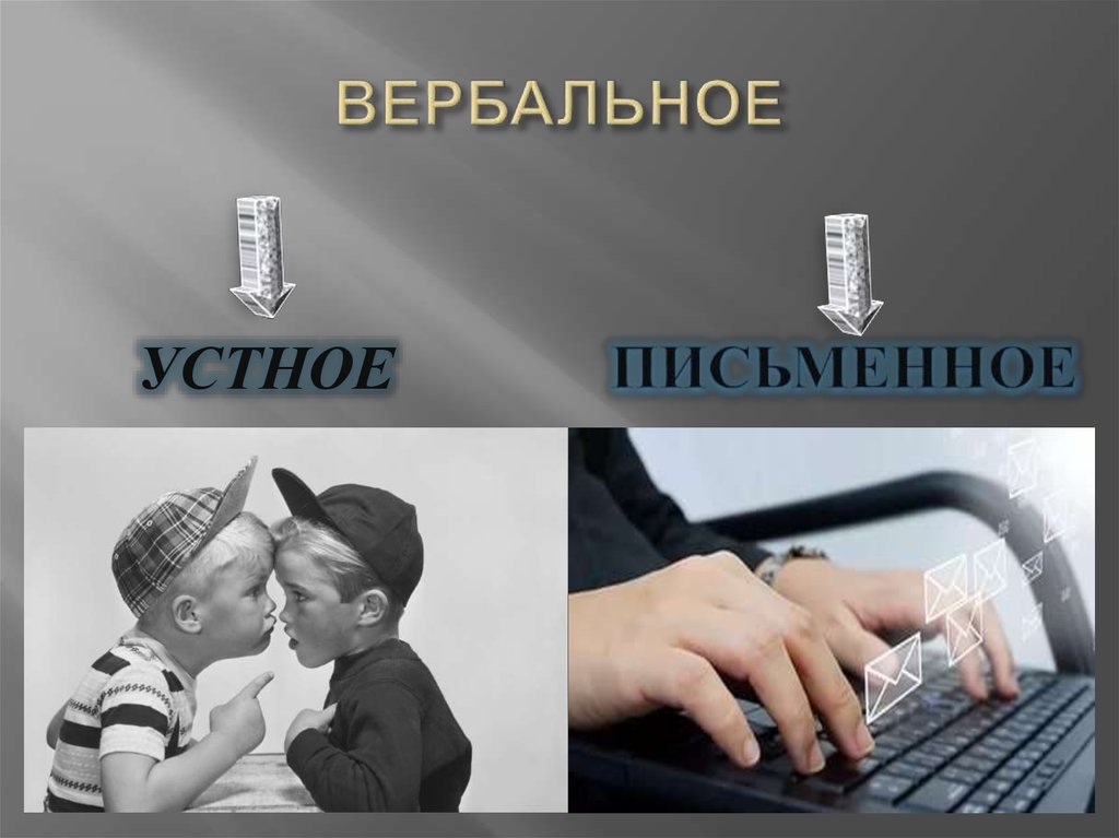 ВЕРБАЛЬНОЕ