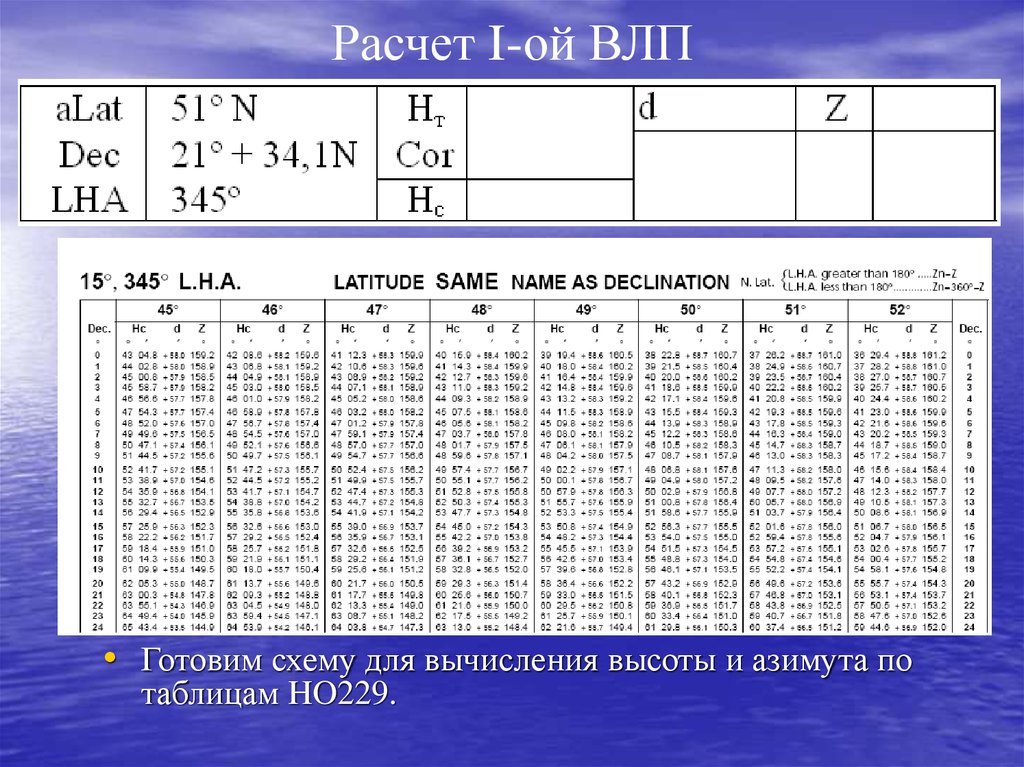 Расчет 1 10