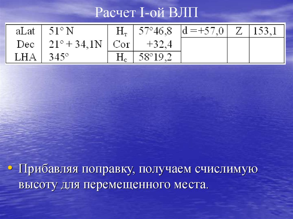 Считать ы. Расчёт 1в19.