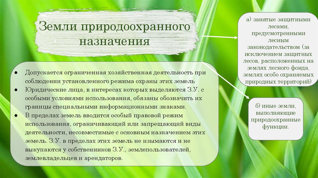 Земли охраняемых территорий. Земли природоохранного назначения. Земли природоохранного назначения таблица. Природоохранного назначения пример. Земли особо охраняемых природных территорий.