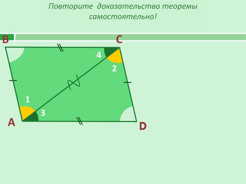 Схема доказательства теоремы