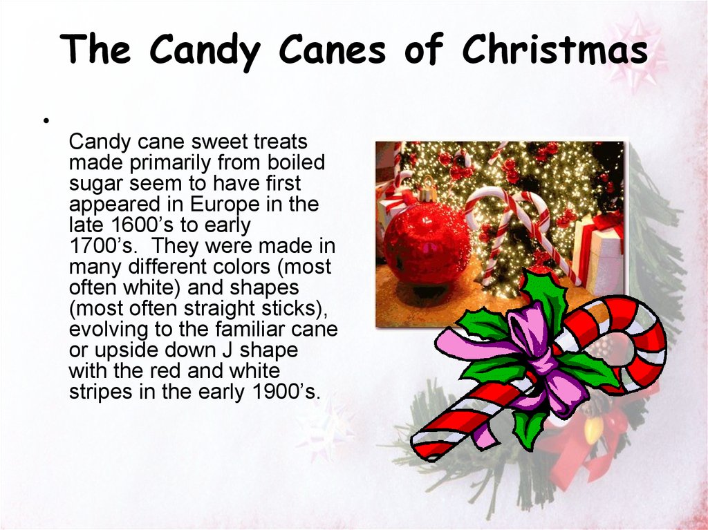 The Candy Canes of Christmas