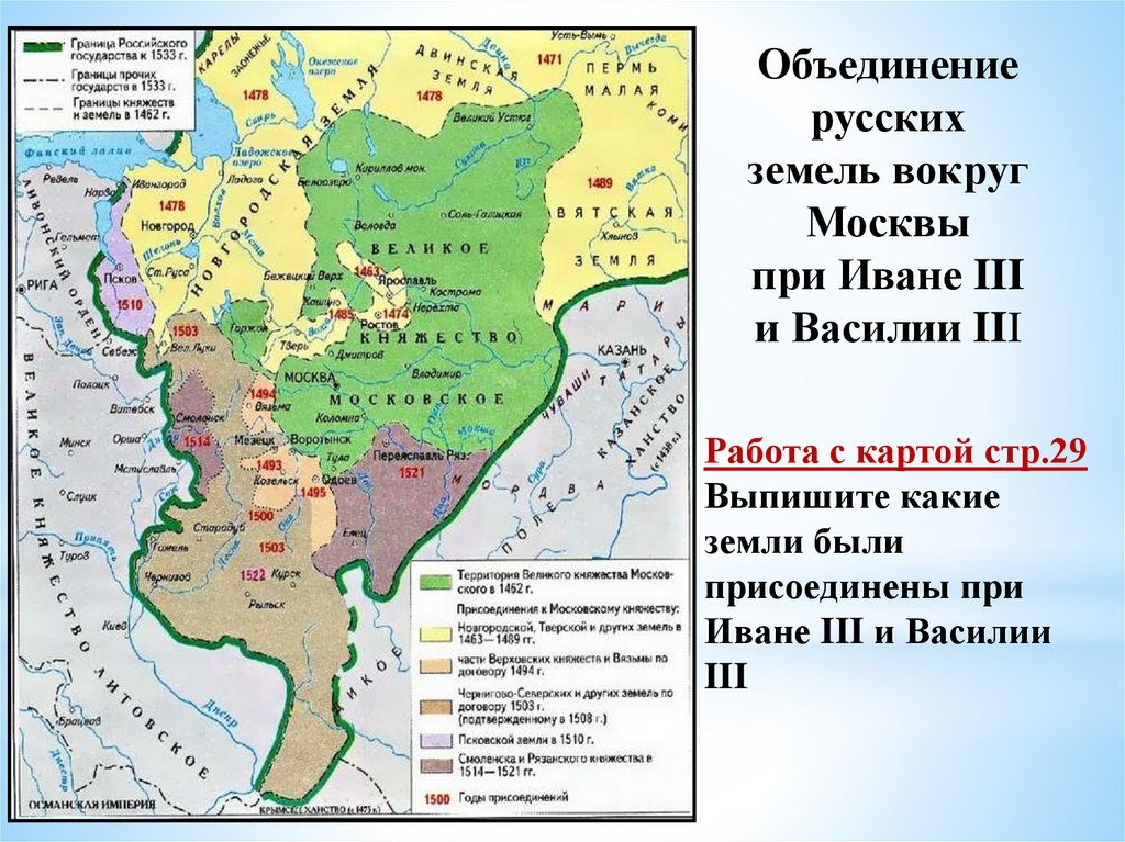 Объединение русских земель московским княжеством. Карта объединение русских земель вокруг Москвы при Иване 3. Карта образования российского государства при Иване 3. Объединение земель вокруг Москвы при Иване III И Василии III карта. Объединение земель вокруг Москвы Иван 3 карта.