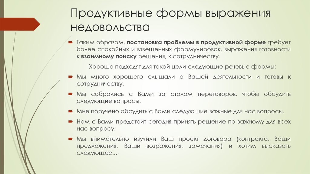 Слово продуктивный. Форма выражения. Фразы, выражающие возмущение. Фразы выражающие недовольство. Формы выражения неодобрения.