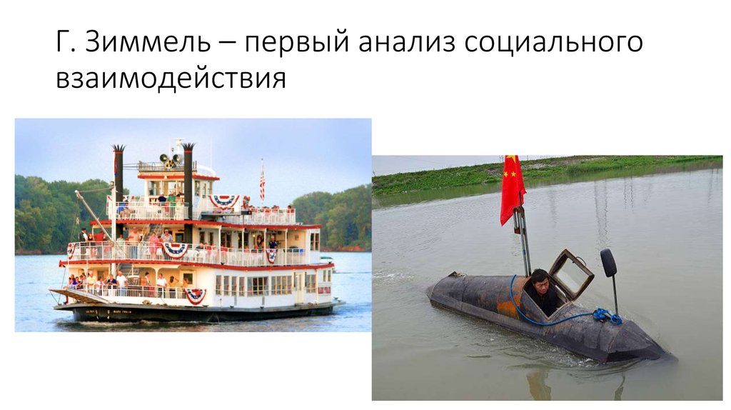Г. Зиммель – первый анализ социального взаимодействия