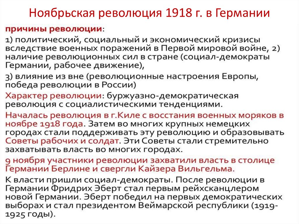 Революция 1918 1919