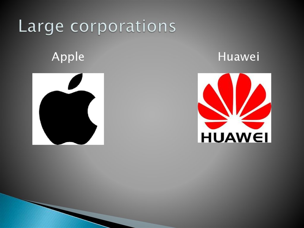 Large corporations