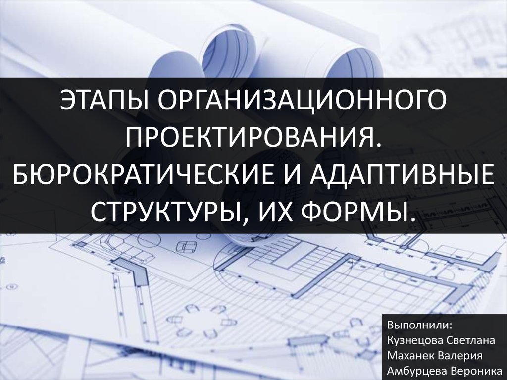 Организационное проектирование