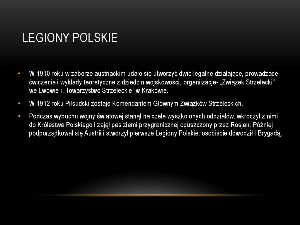 Legiony Polskie