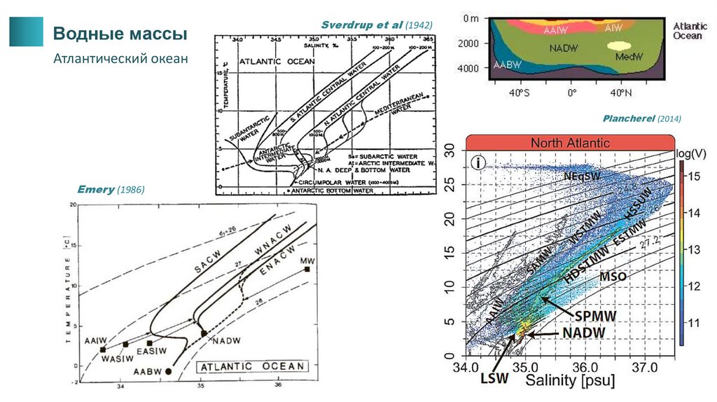 Что такое водные массы. Планшерель. TS кривая в океанологии. Свердруп-тайгесон.