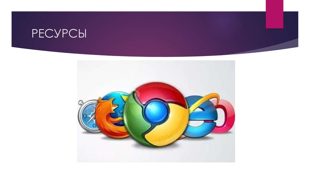 РЕСУРСЫ