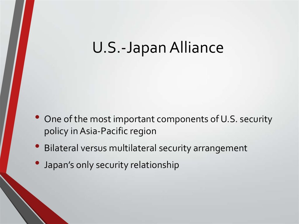 U.S.-Japan Alliance