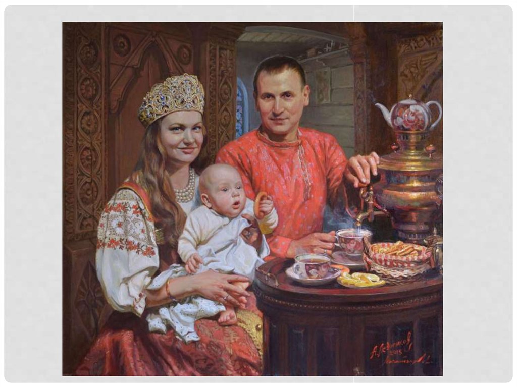 Образ семьи в русской живописи картины современная.