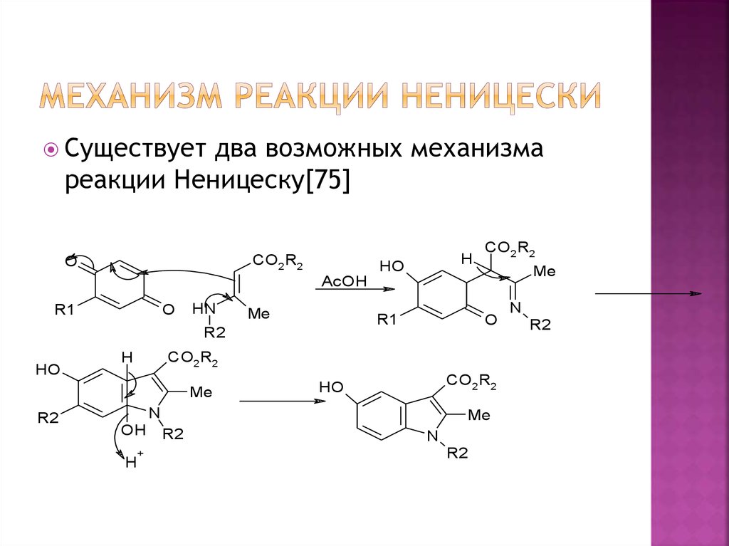 Механизм реакции