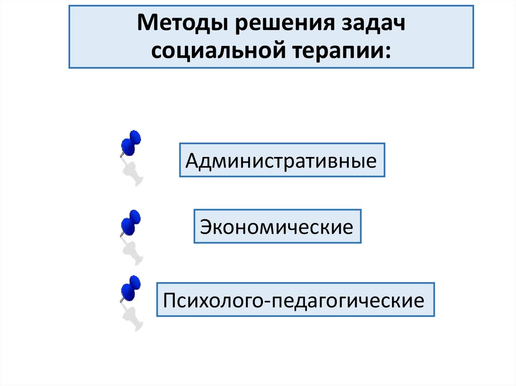 Задачи социальной работы