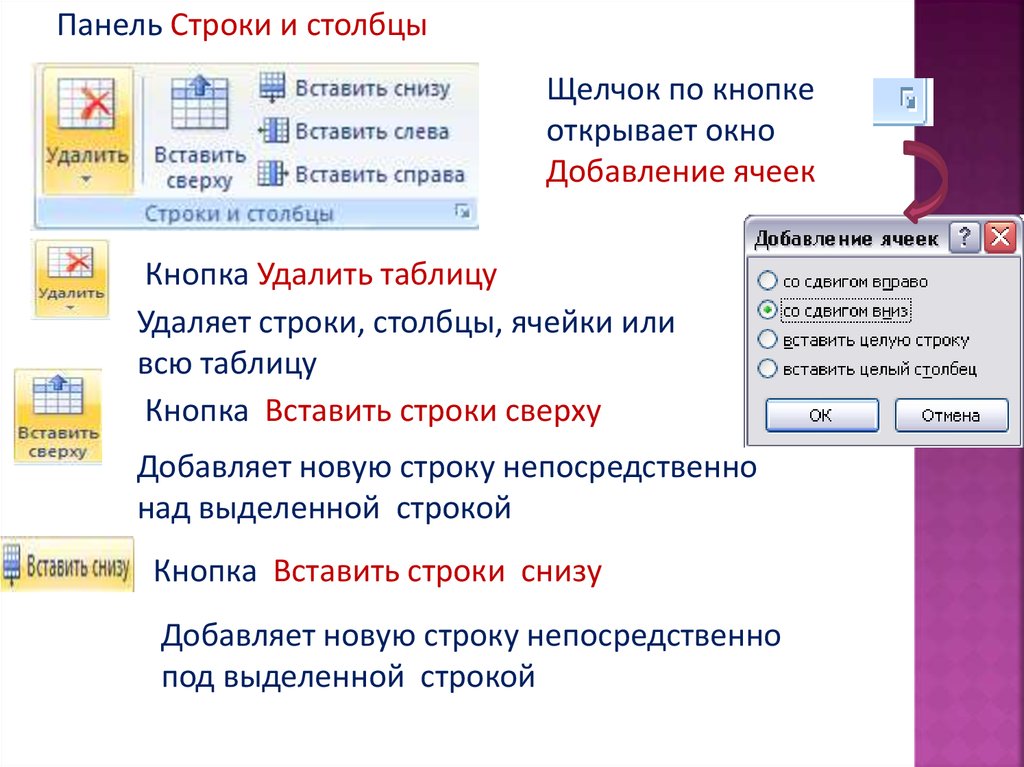 Удалить строку запросов