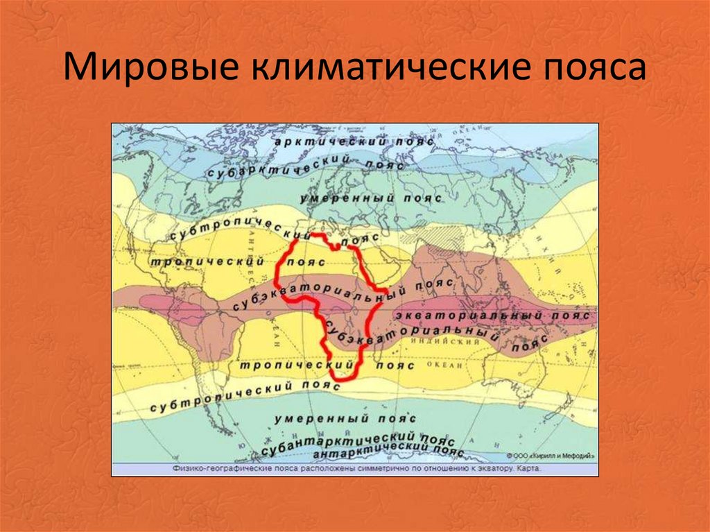 Карта климатических поясов испании