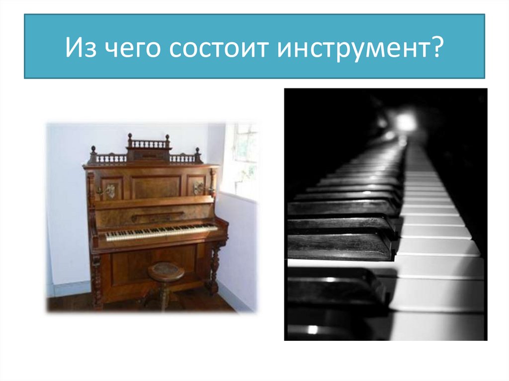 Из чего состоит инструмент?