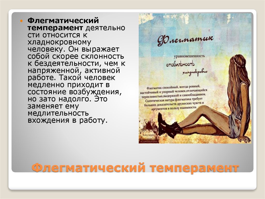 Флегматический темперамент