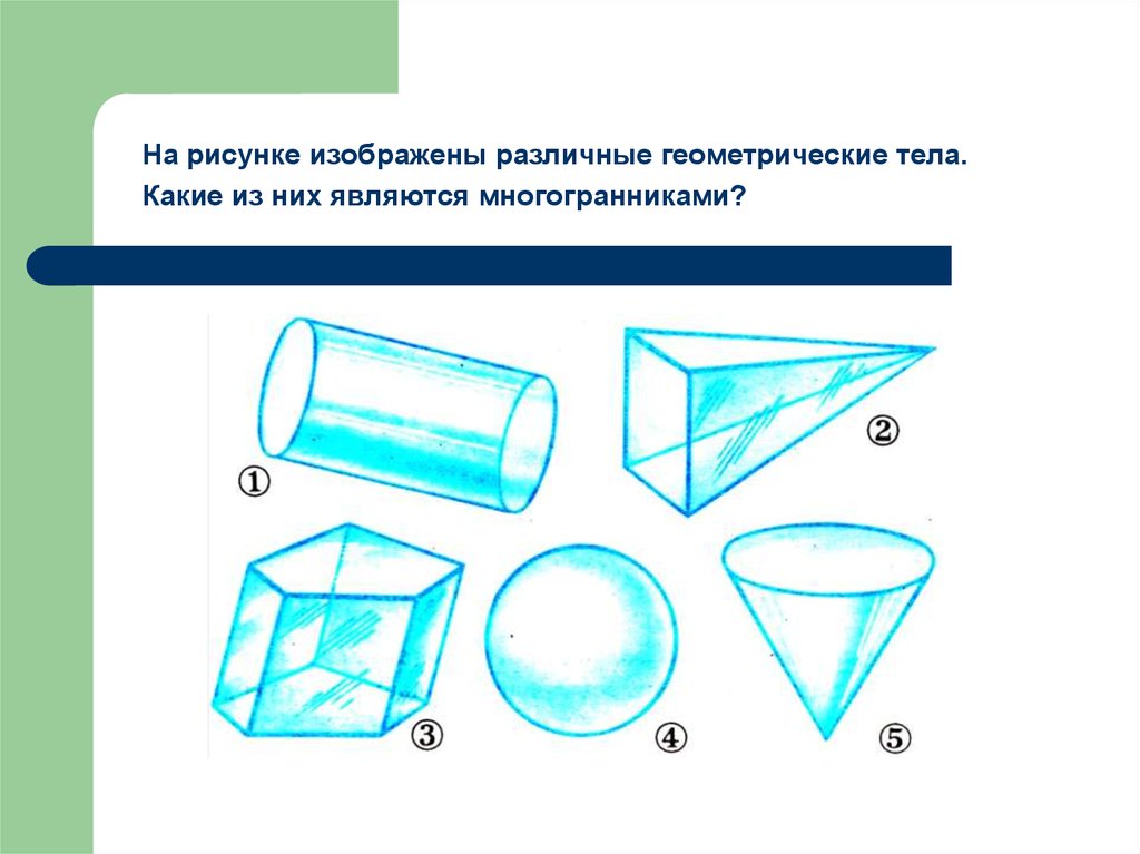 Определите какие геометрические тела образуют форму предметов изображенных на рисунке 12 a d