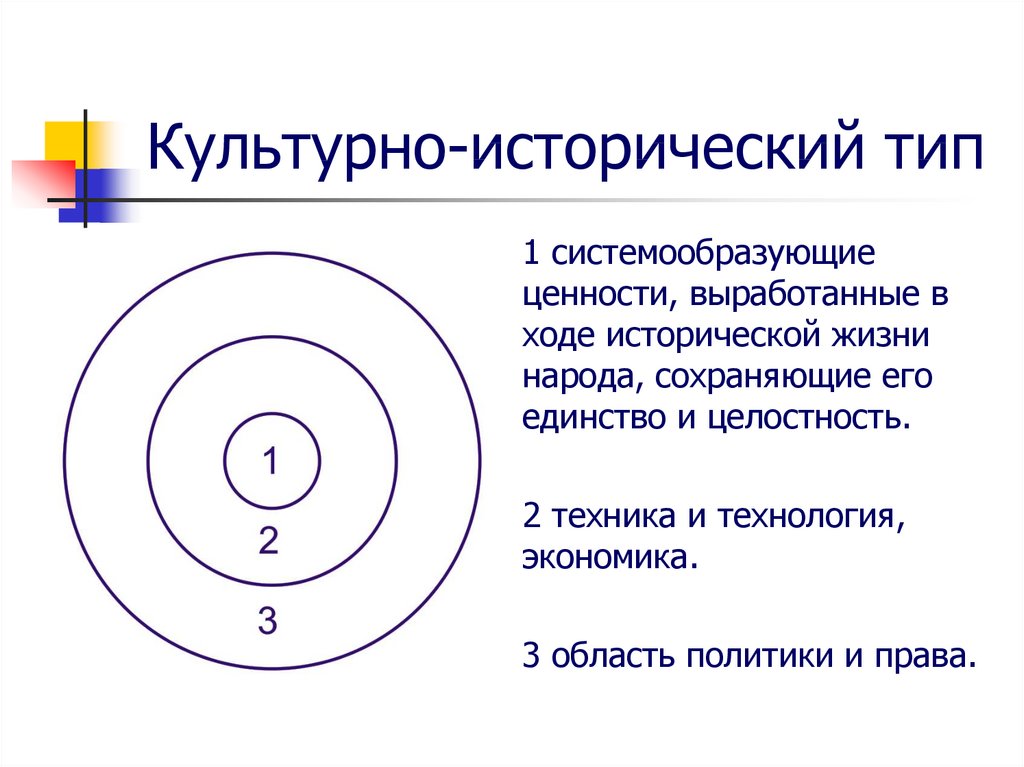 Культурно исторический тип. Культурно-исторический Тип это.