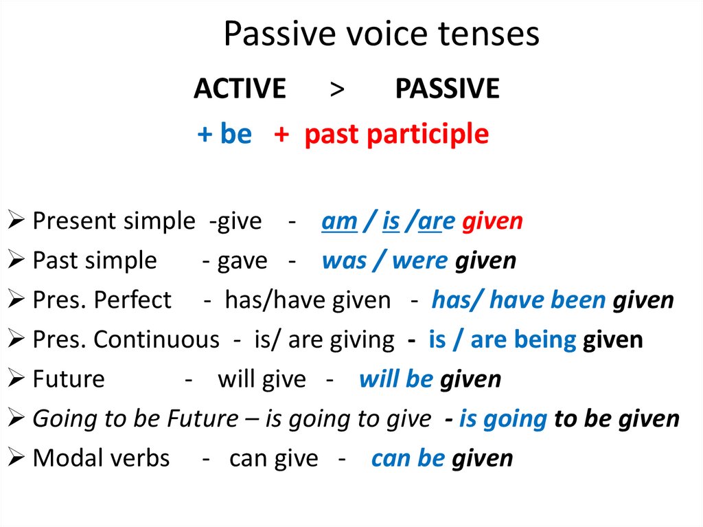 Passive voice simple tenses. Tense Active Voice Passive Voice. Present simple, past simple, Future simple пассив. Passive simple Tenses. Tenses in English Passive.