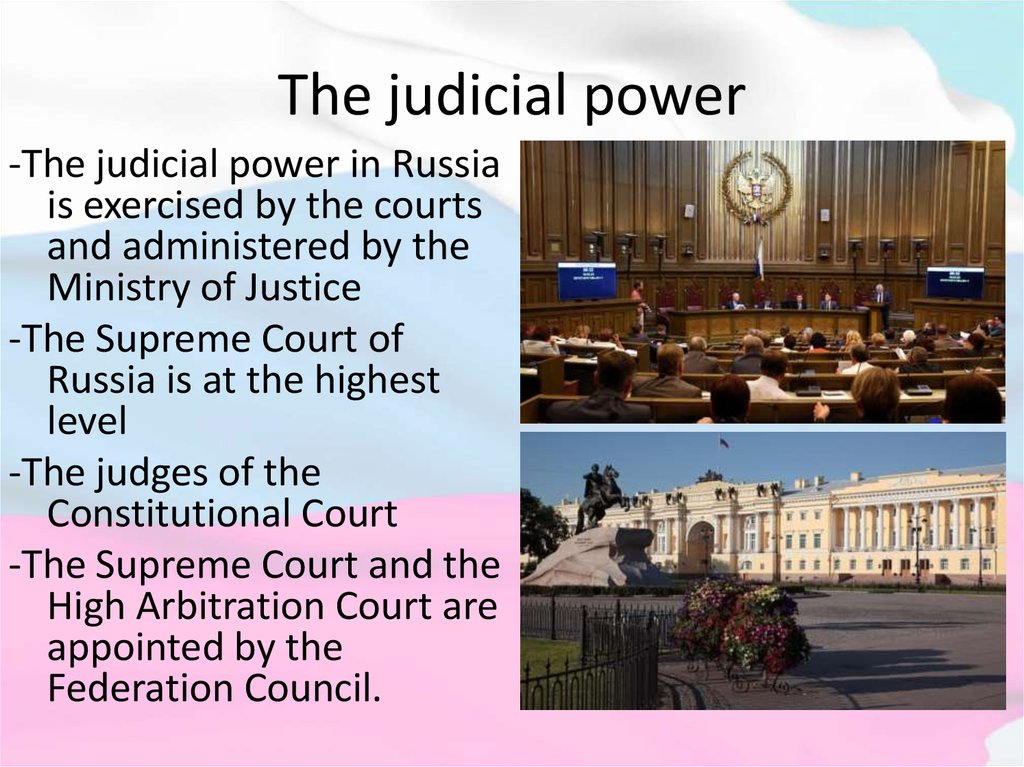 The judicial power