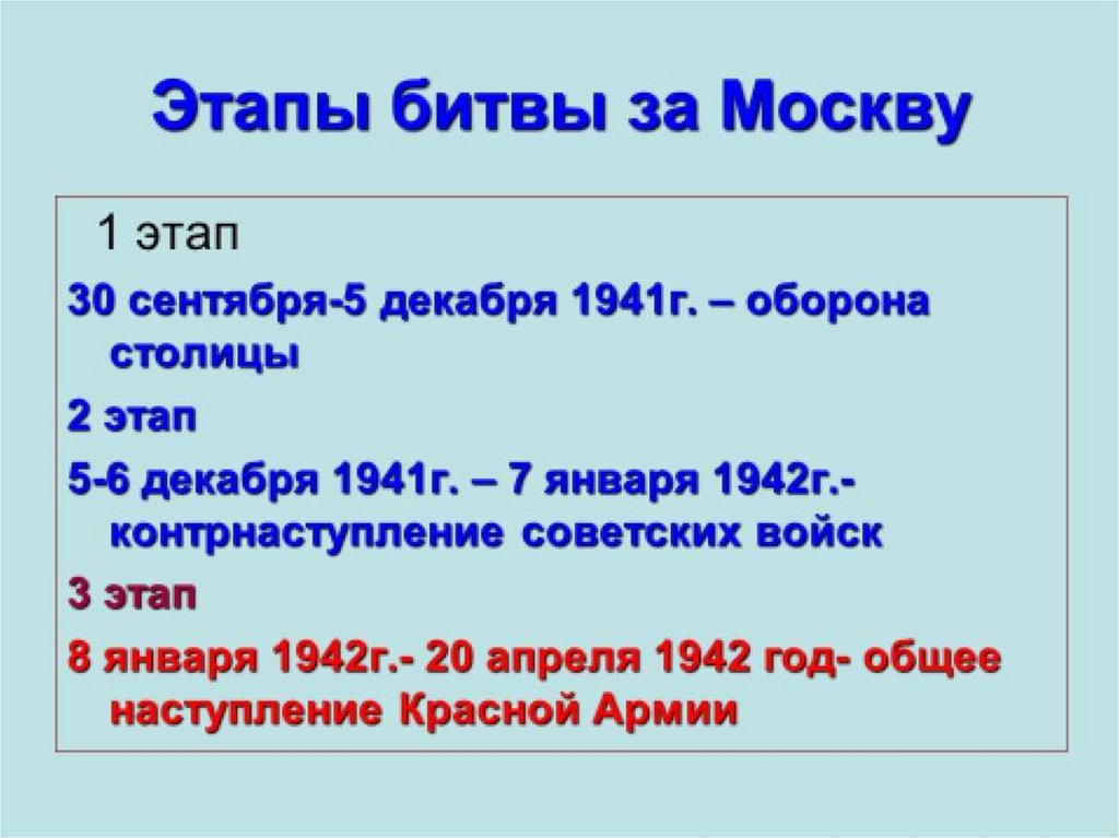 Московская битва этапы. Этапы битвы за Москву 1941-1942. Битва за Москву этапы битвы. Битва за Москву 2 этапа. Таблица битвы за Москву 1941-1942.