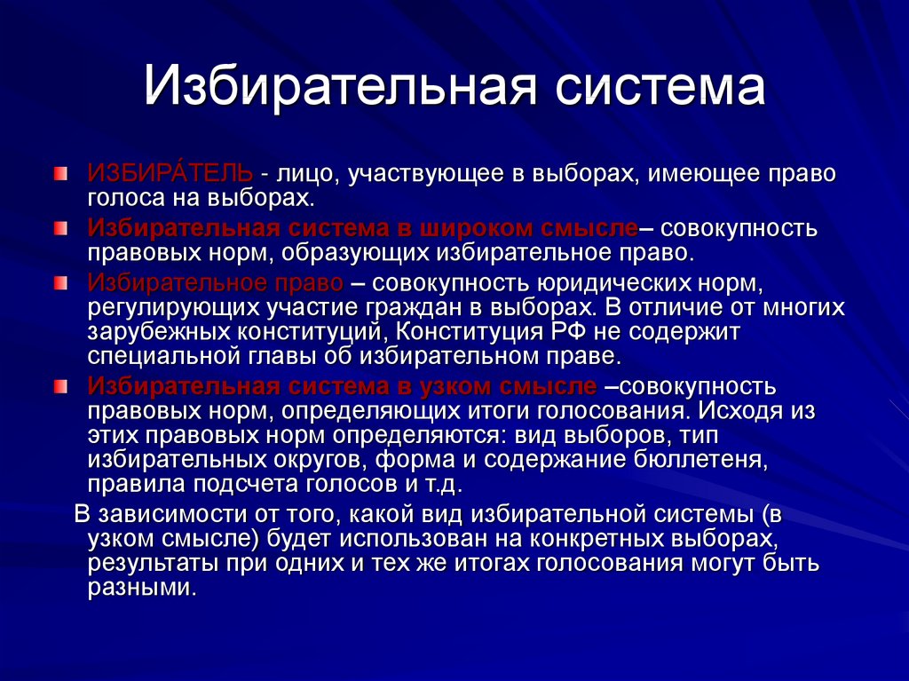 Избирательное право и избирательная система. Система выборов в России. Лицо, участвующее в выборах, имеющее право голоса на выборах. Избирательное право и избирательная система США.