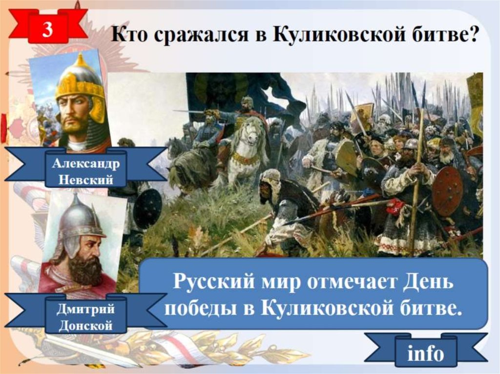 Кто сражался в Куликовской битве?