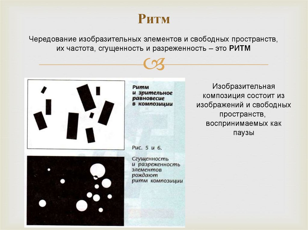 Ритм в рисунке это