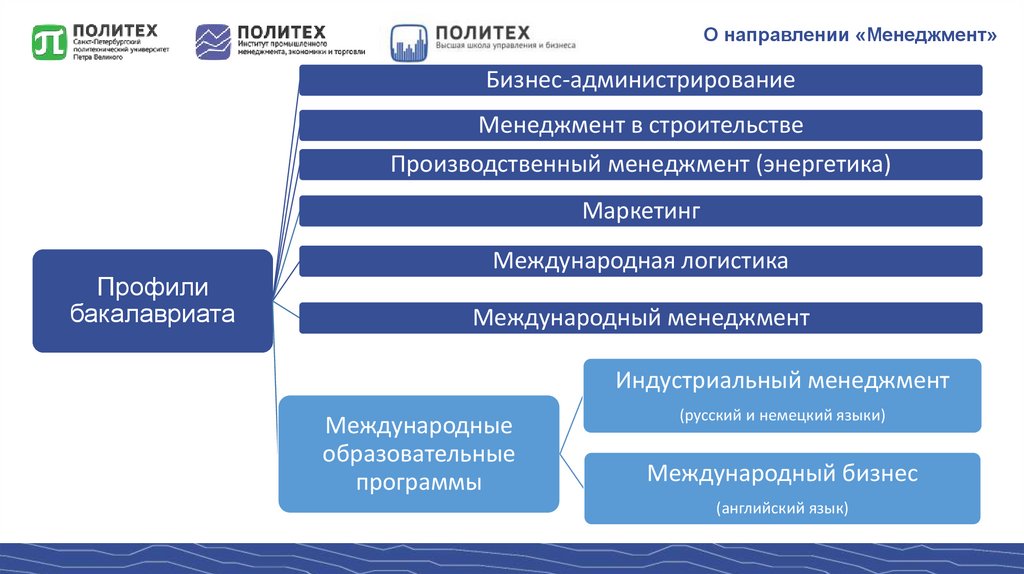 38.03 02 менеджмент профиль. Направления менеджмента. Политех менеджмент. 38.03.02 Менеджмент. Высшая школа бизнеса управление и менеджмент.