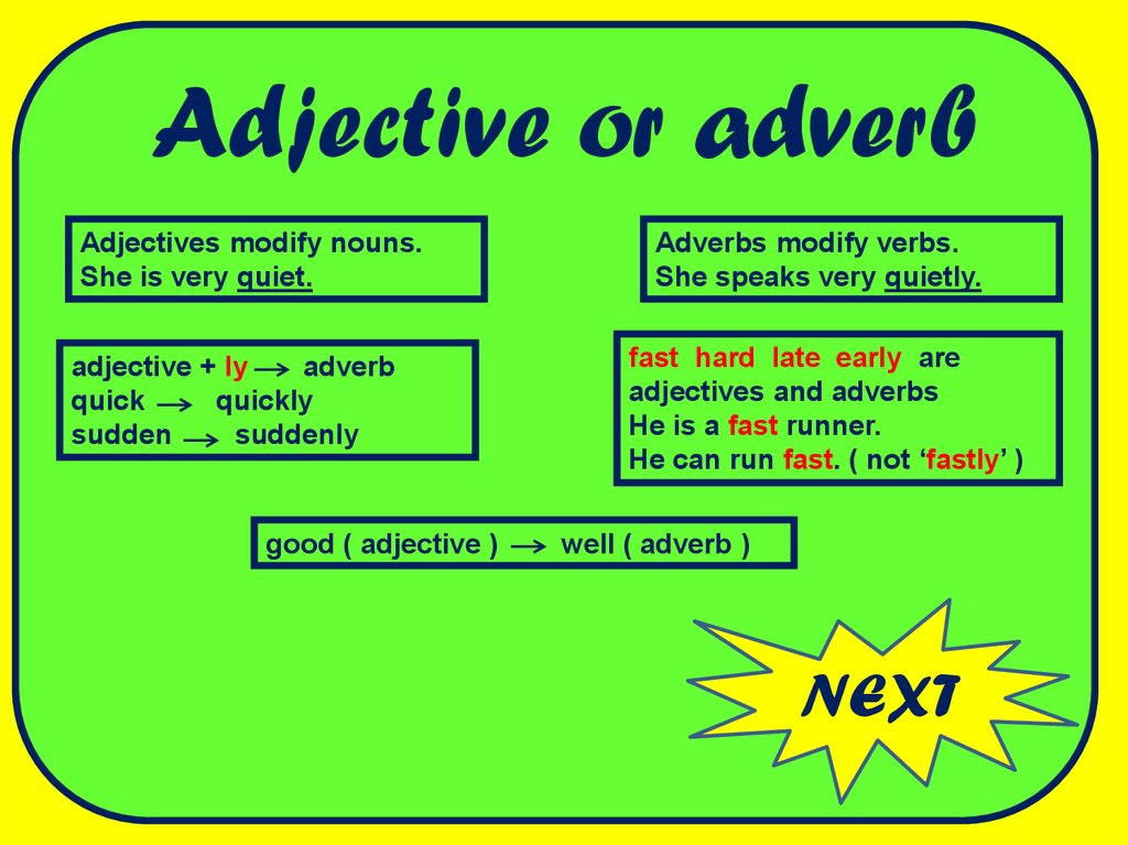 is very an adverb or adjective