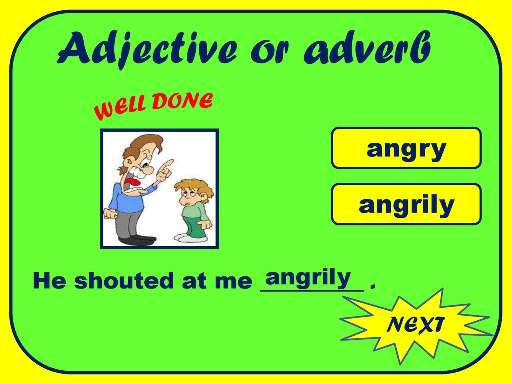 Adjective Or Adverb Online Presentation