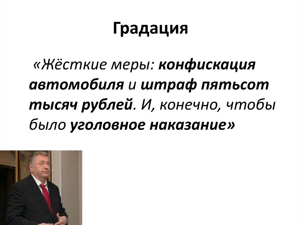 Биография жириновского презентация