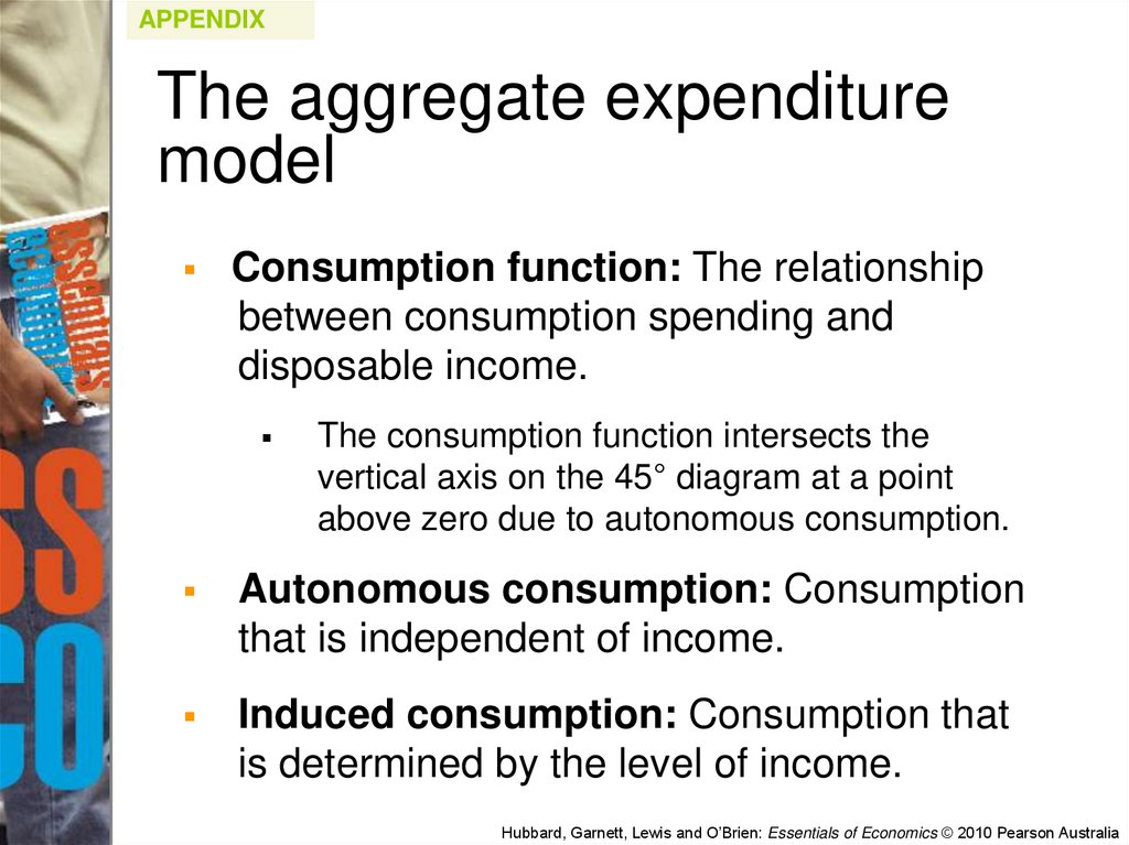 The aggregate expenditure model