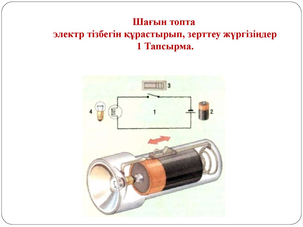 Электр тізбегі презентация