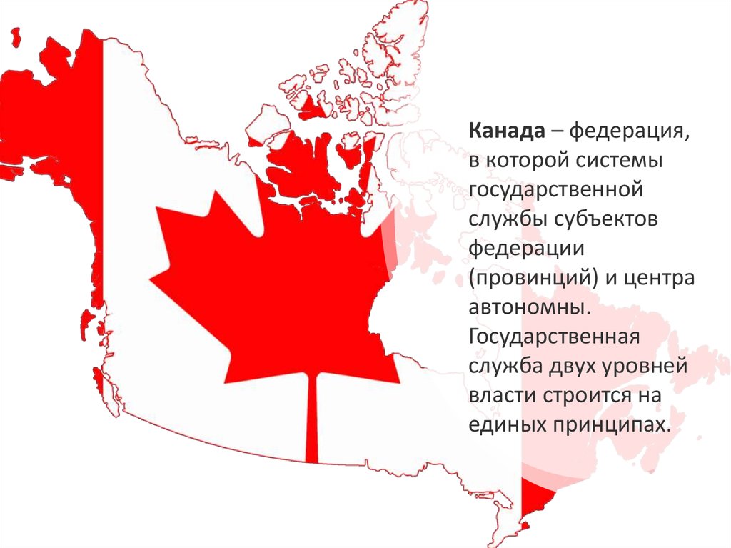 Государственное устройство канады презентация