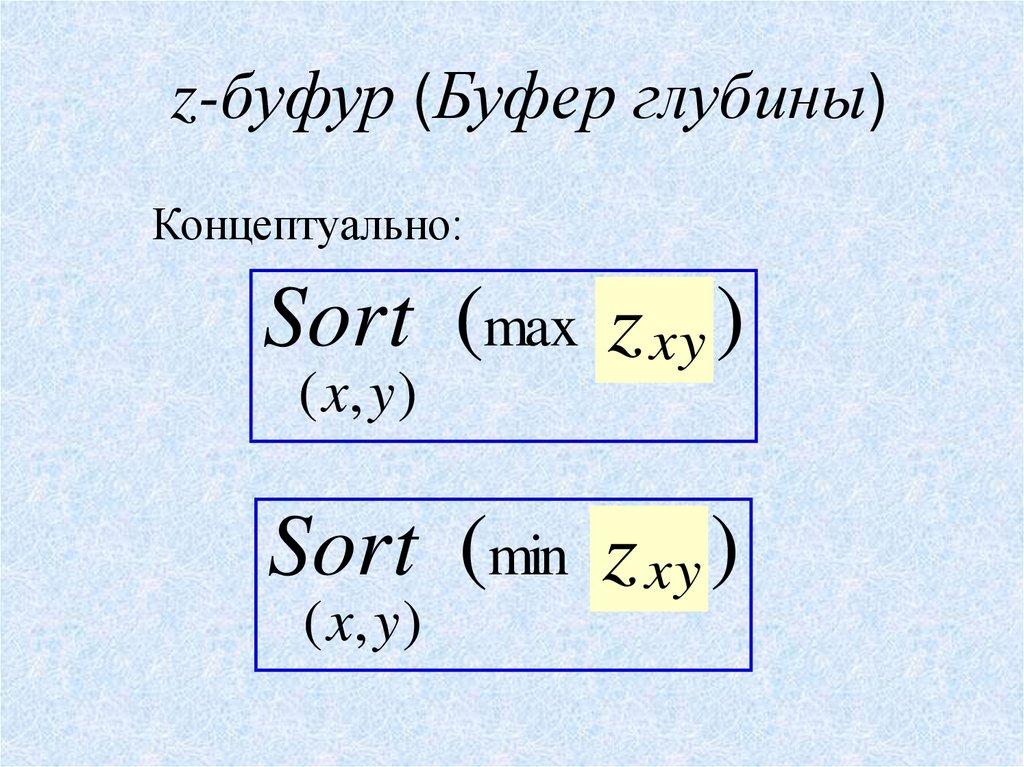 z-буфур (Буфер глубины)