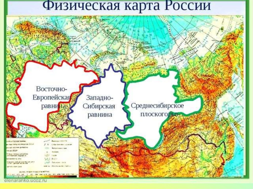 Где находятся равнины на контурной карте. Где на карте России находится Восточно европейская низменность. Восточно-европейская равнина на карте России контурная карта. Физическая карта России Восточно-европейская равнина.
