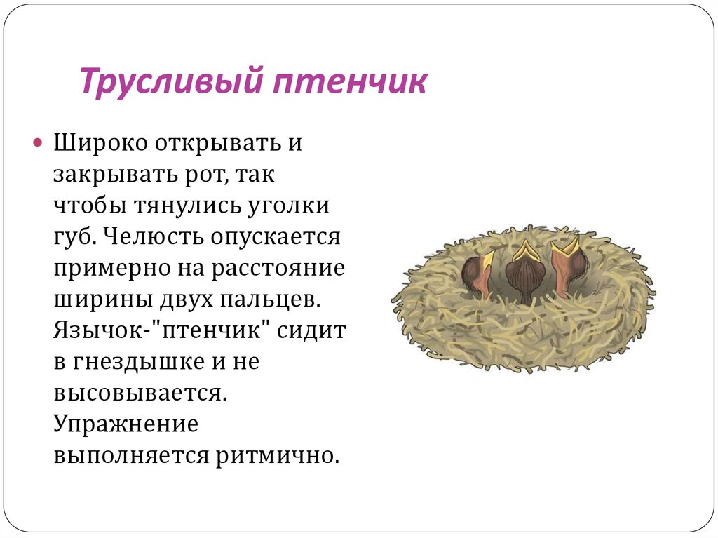 Спасение птенчика сочинение по картине