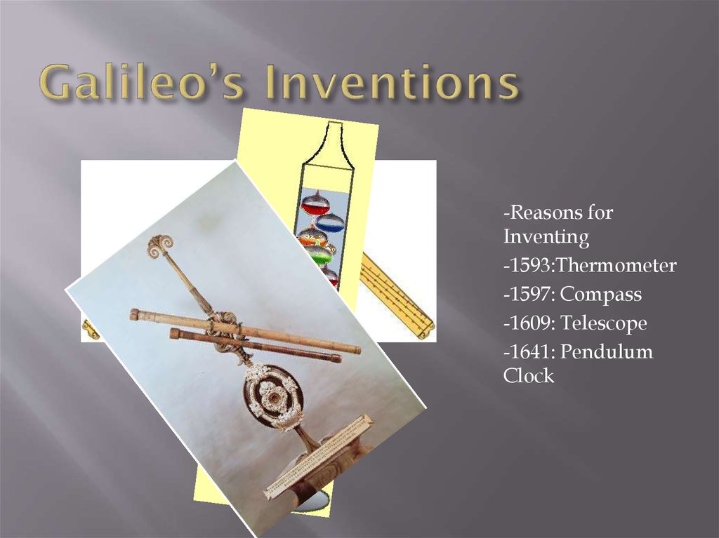 galileo inventions compass